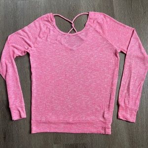 Live Love Dream women pink blouse sweater